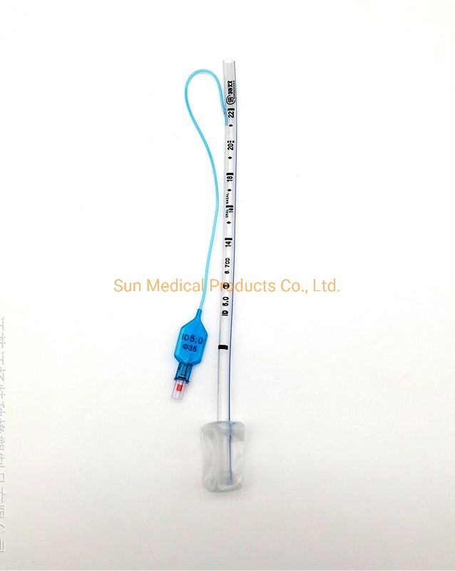 high Quality Disposable Sterile Medical Reinforced Endotracheal Tube with Cuff