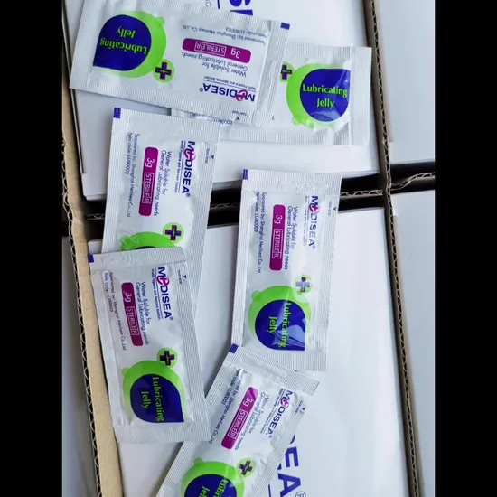 3G/5g/20g/42g/57g/82g/113G 멸균 윤활 젤리